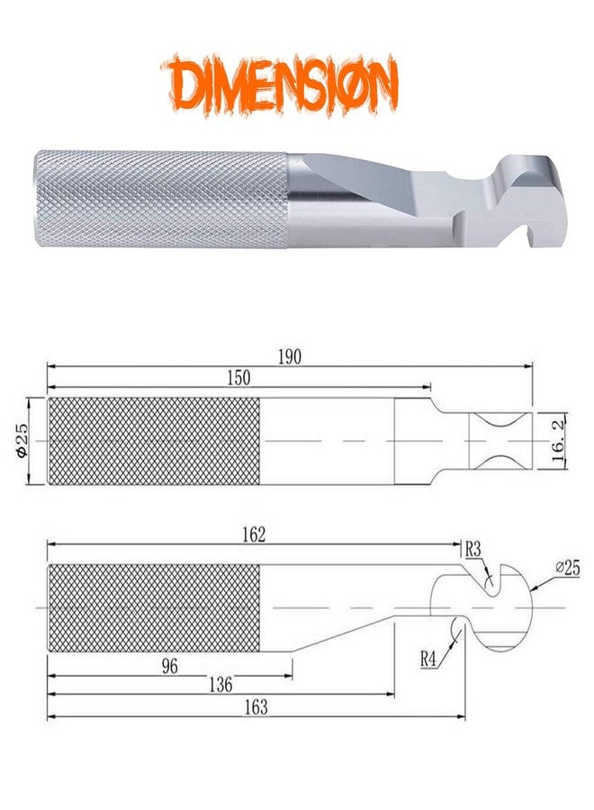 Chelhead Belt Changing Tool Compatible with Polaris RZR 800S 900S 1000 XP4 Turbo / 2006-2018 Polaris Sportsman 500 570 800, SilverReplacement Tools Clutch Removal Wrench Tool - Image 5